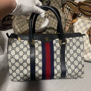 Gucci GG Supreme Canvas Vintage Boston